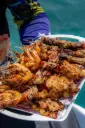 Brochetas Mar y Tierra