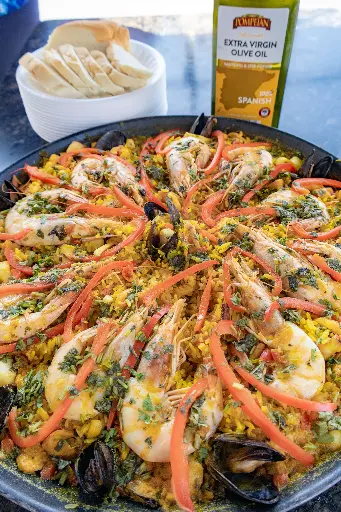 Paella de Mariscos (Pedido mínimo 10 platos)