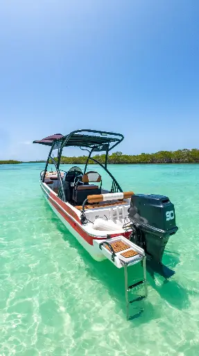 Lancha rubher 23" LI